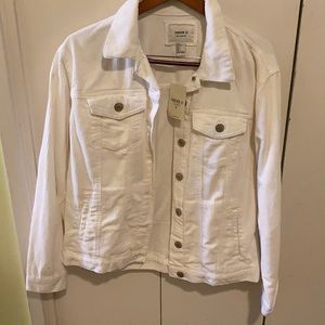 Forever 21 Corduroy Cream/white jacket
